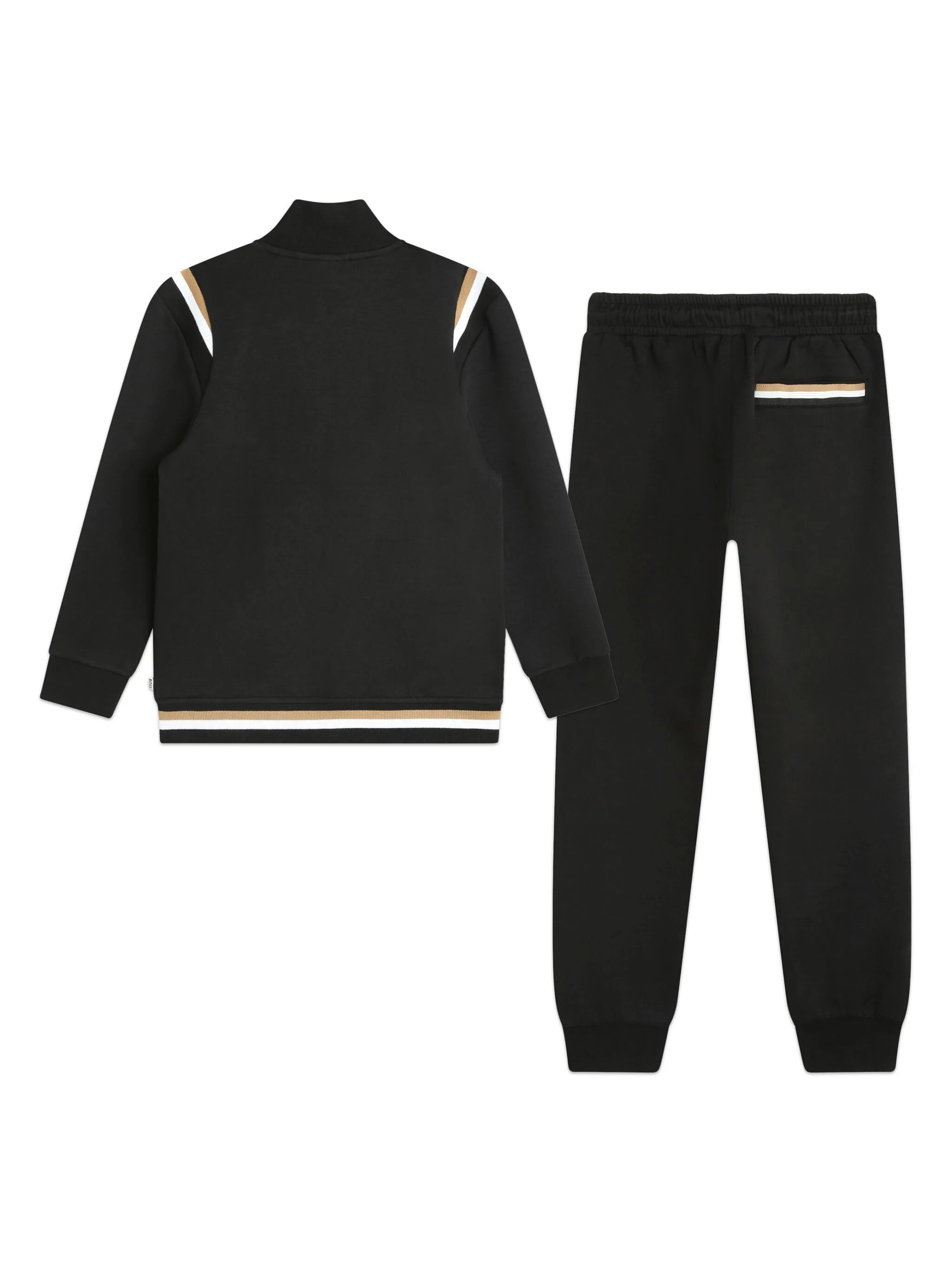 BOSS Kidswear cotton-blend tracksuit set
