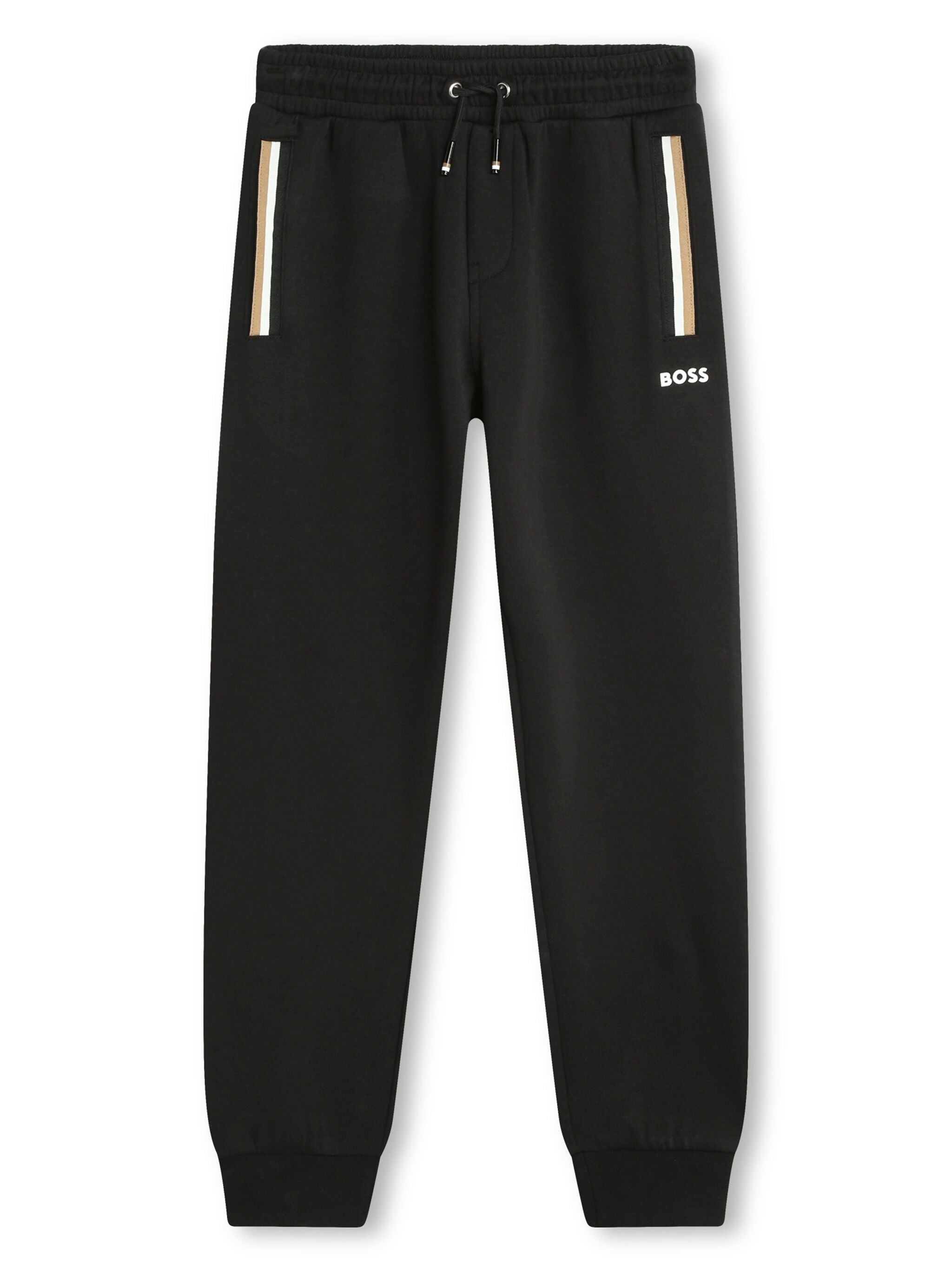 BOSS Kidswear cotton-blend tracksuit set