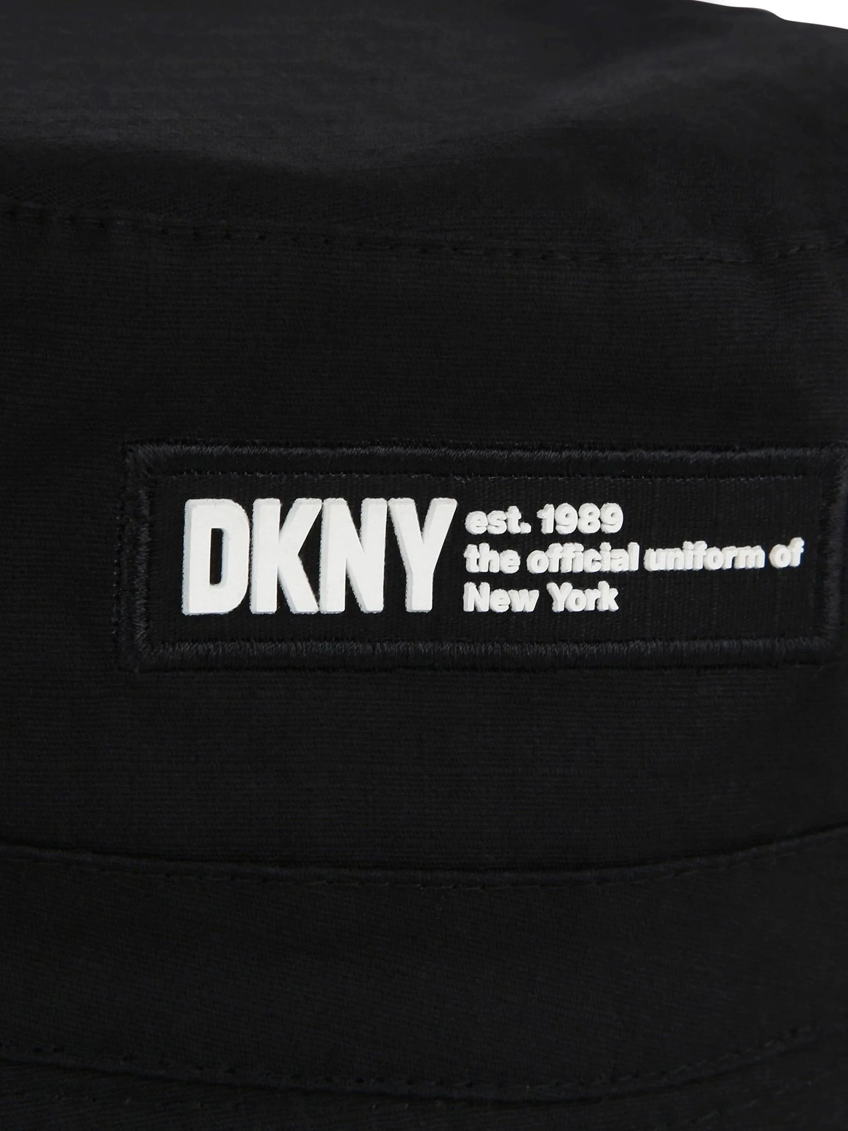 Dkny Kids reversible cotton bucket hat