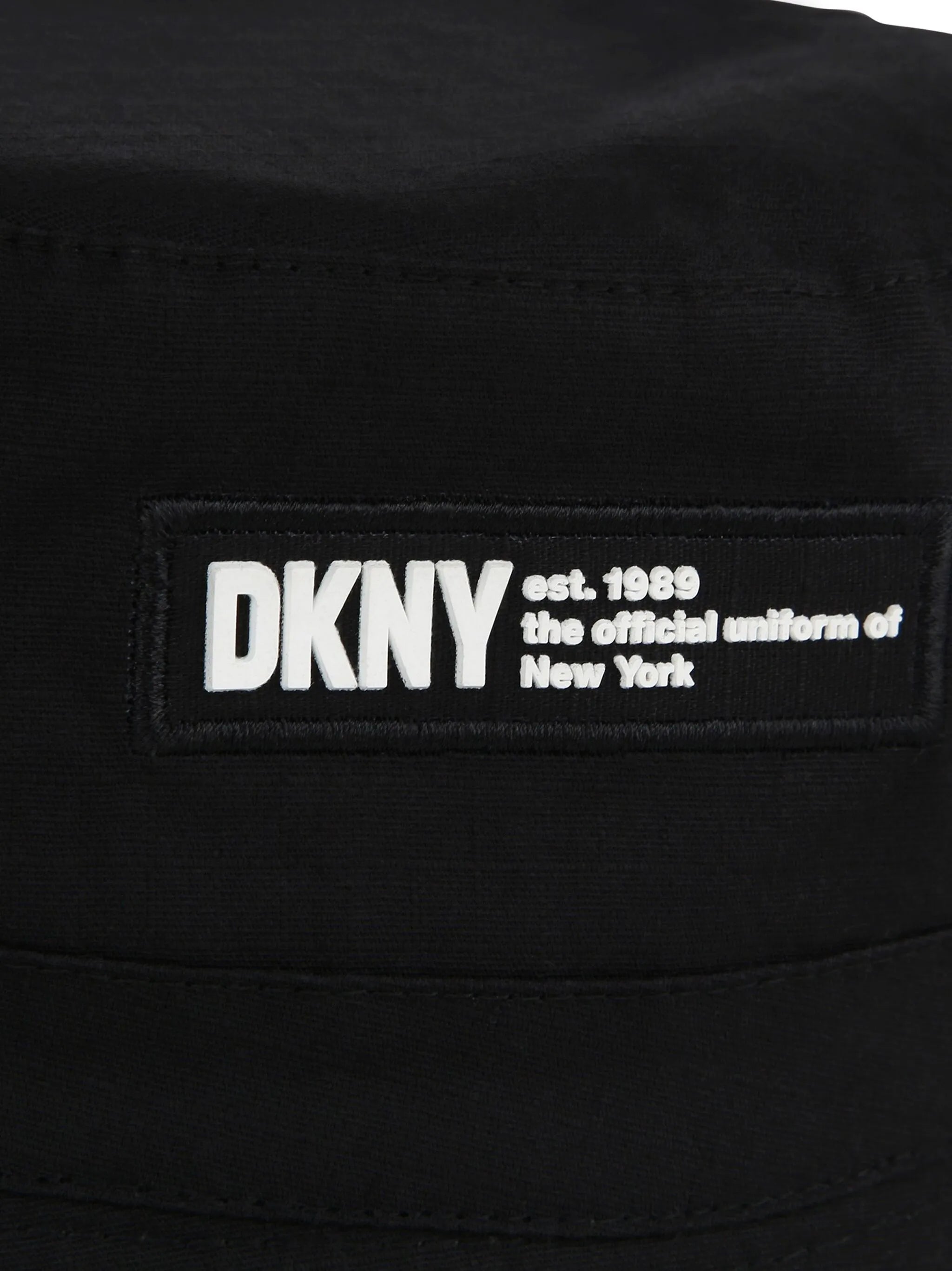Dkny Kids reversible cotton bucket hat