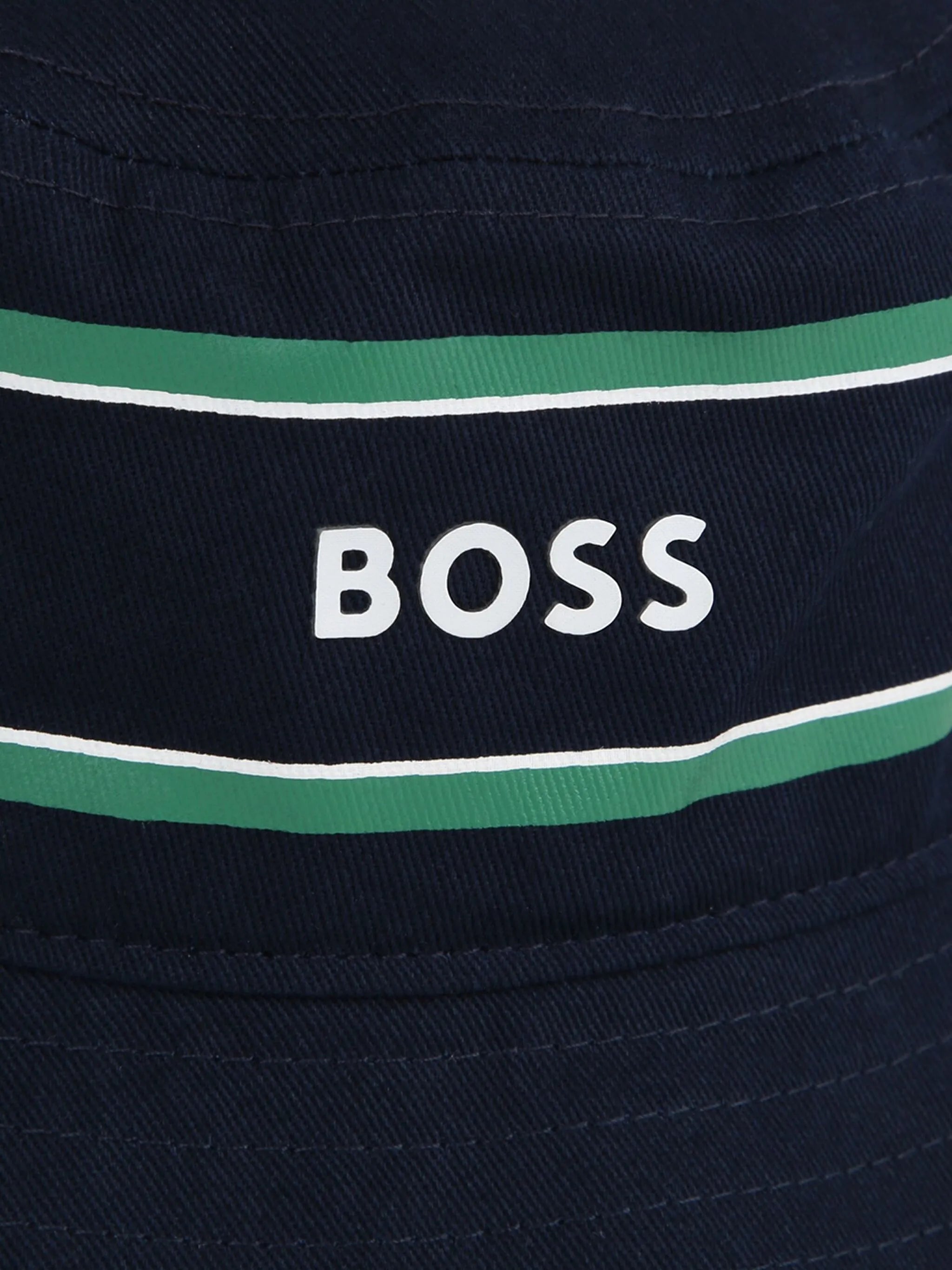 Logo print bucket hat