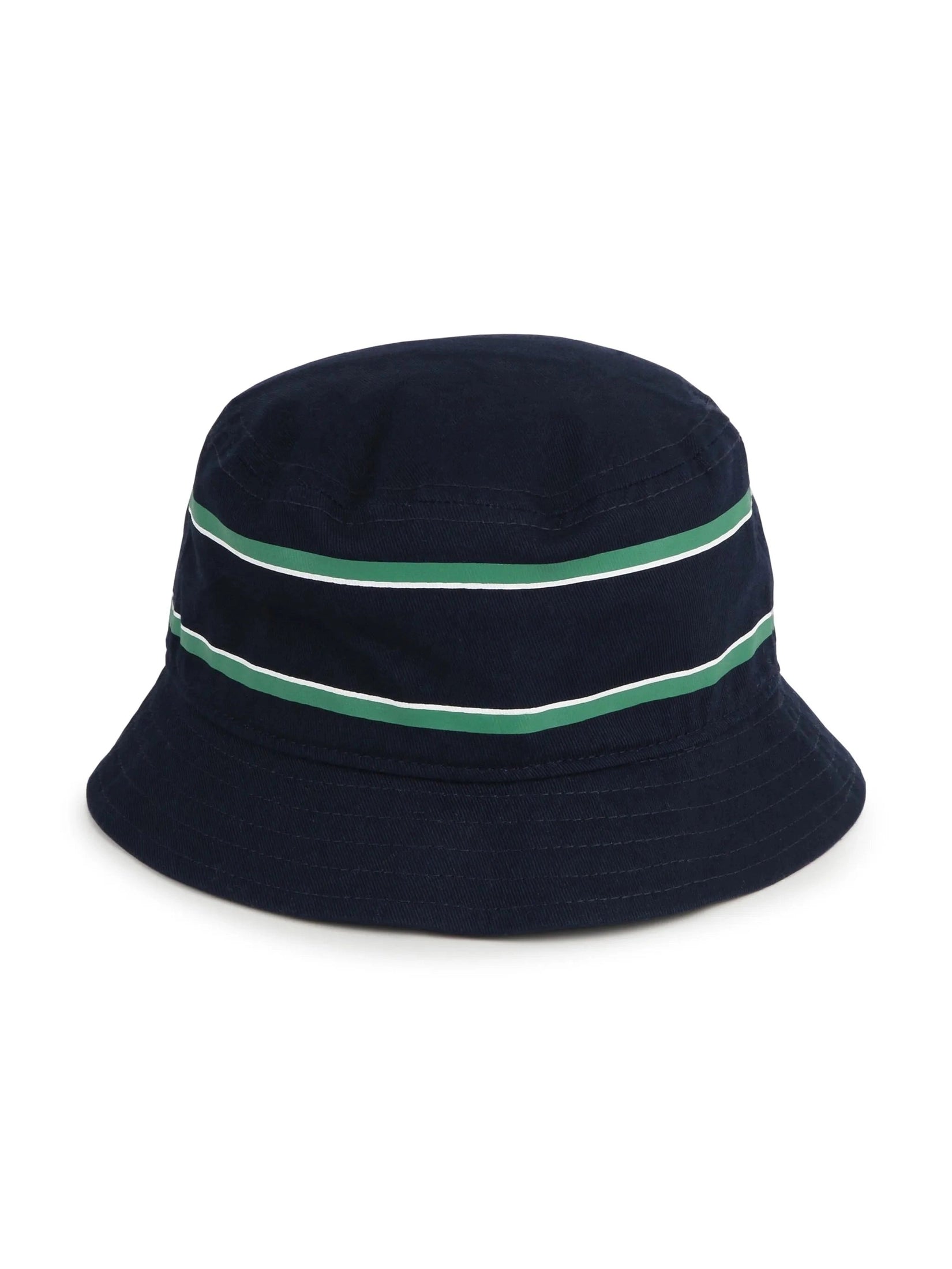 Logo print bucket hat