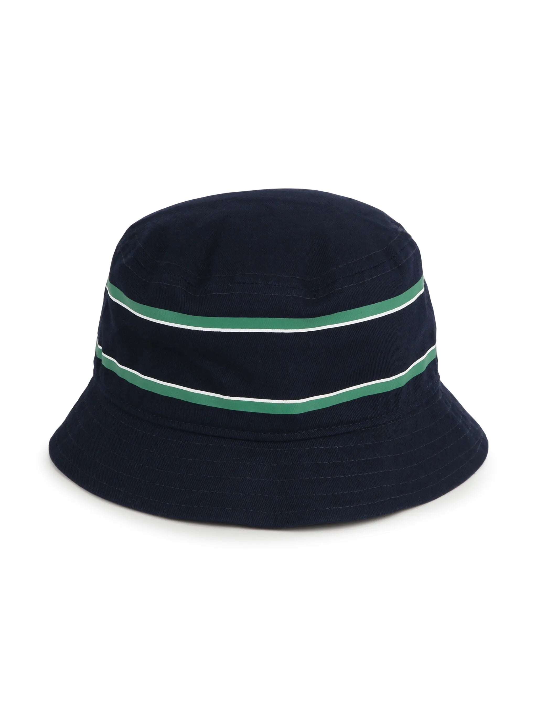 Logo print bucket hat