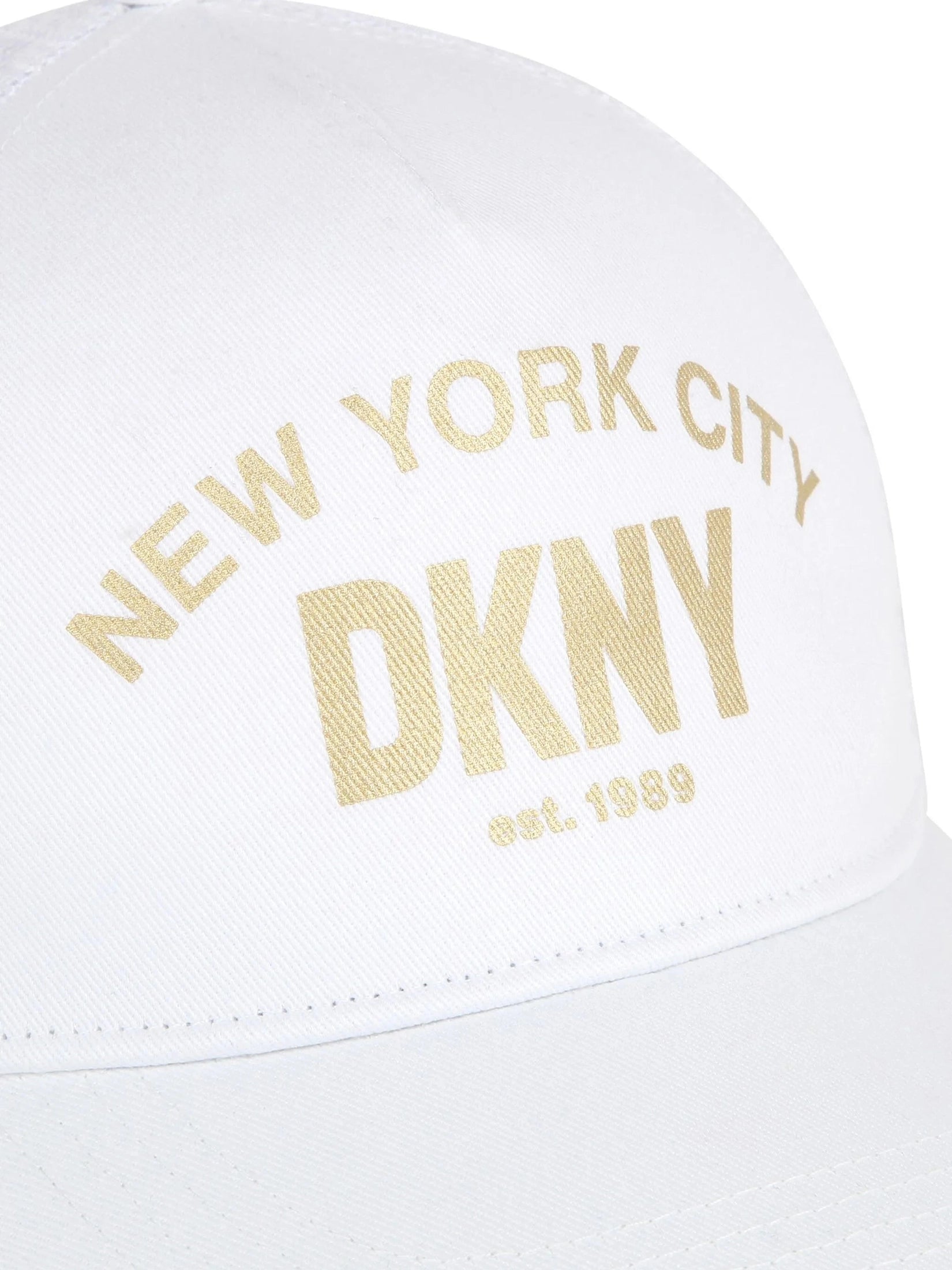 Dkny Kids foil logo-print cotton cap