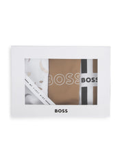 BOSS Kidswear logo-print cotton bibs (pack of three)