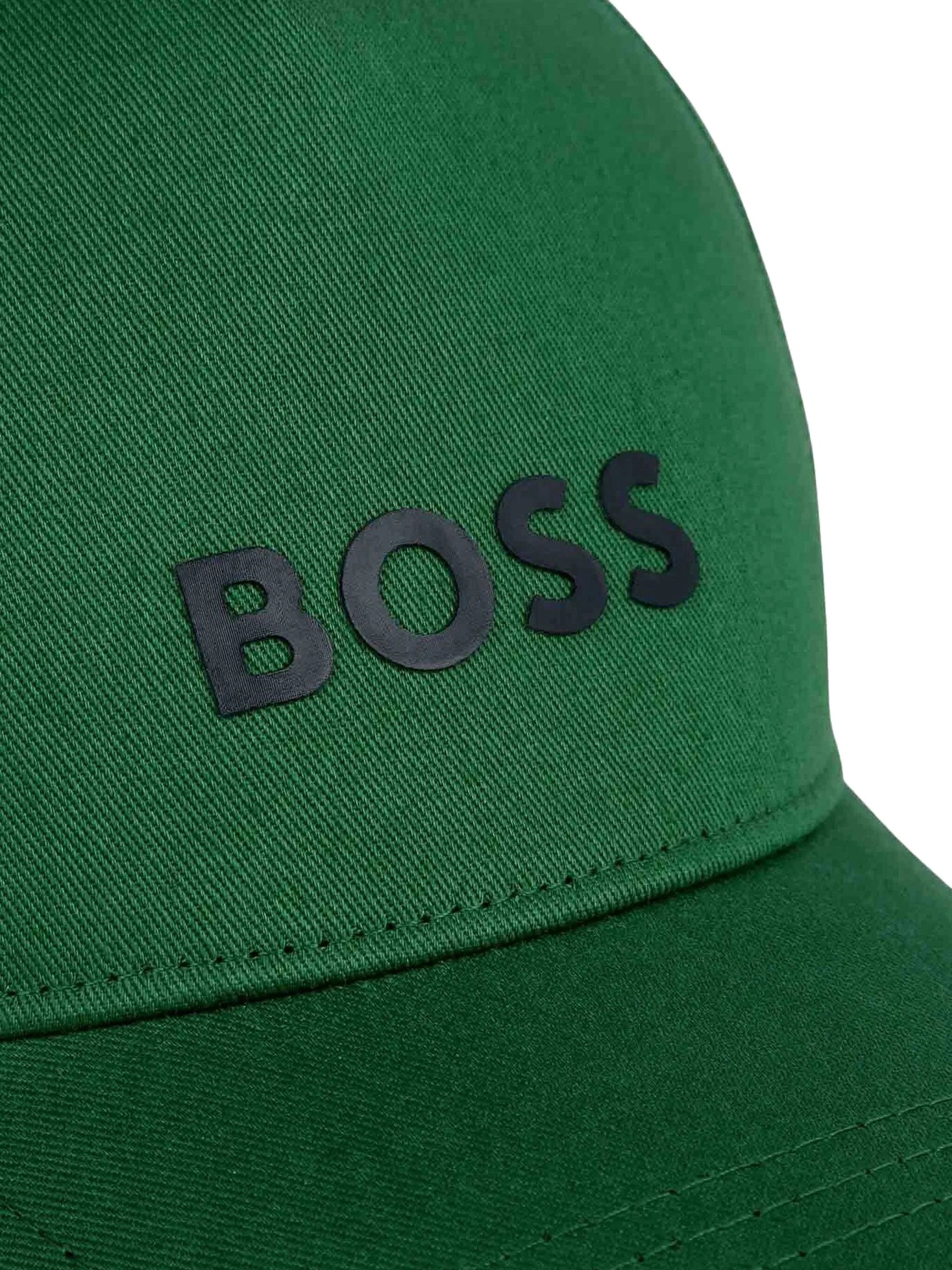 Logo-appliqué cotton cap