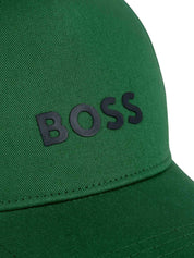 Logo-appliqué cotton cap