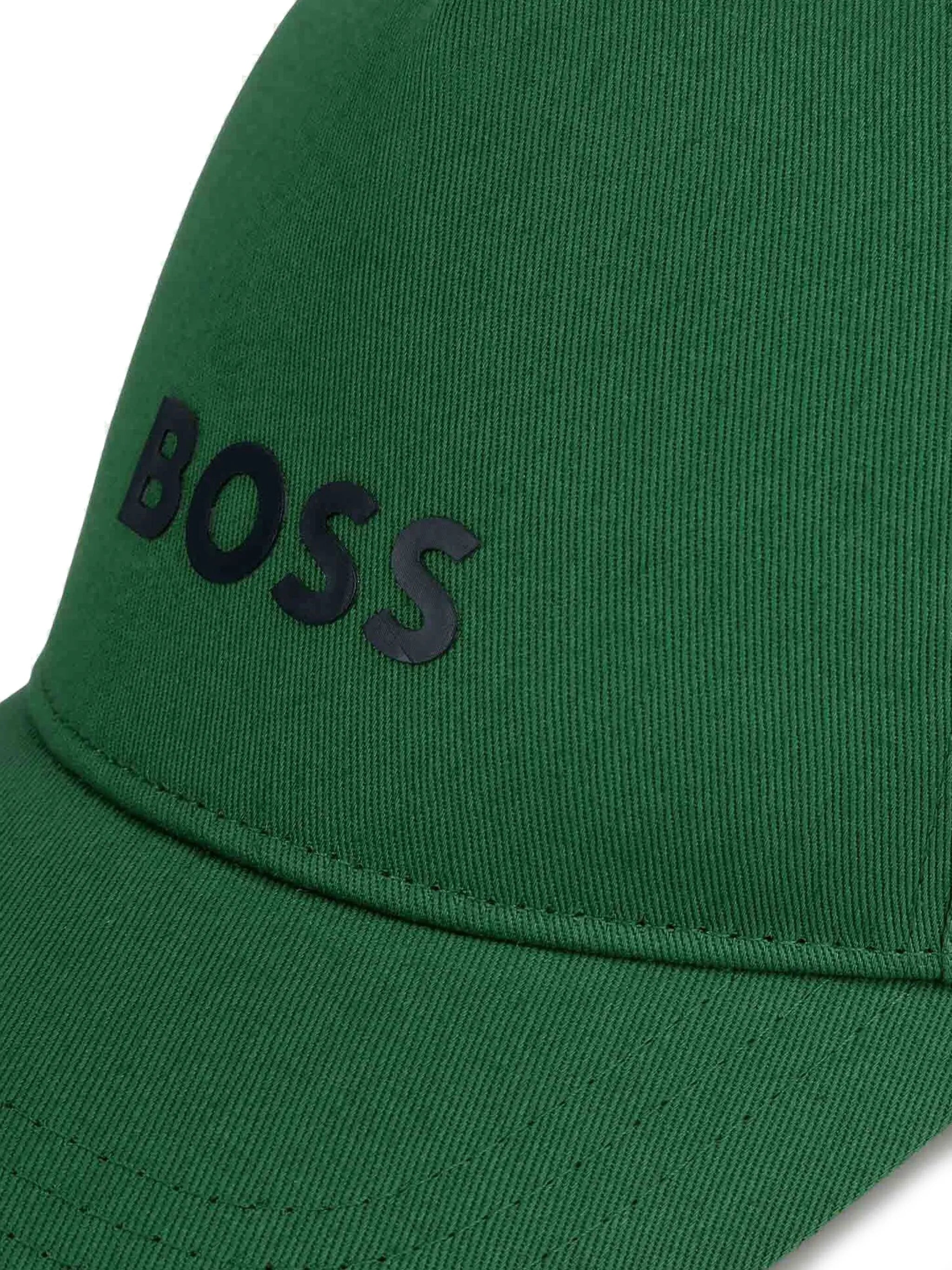 Logo-appliqué cotton cap