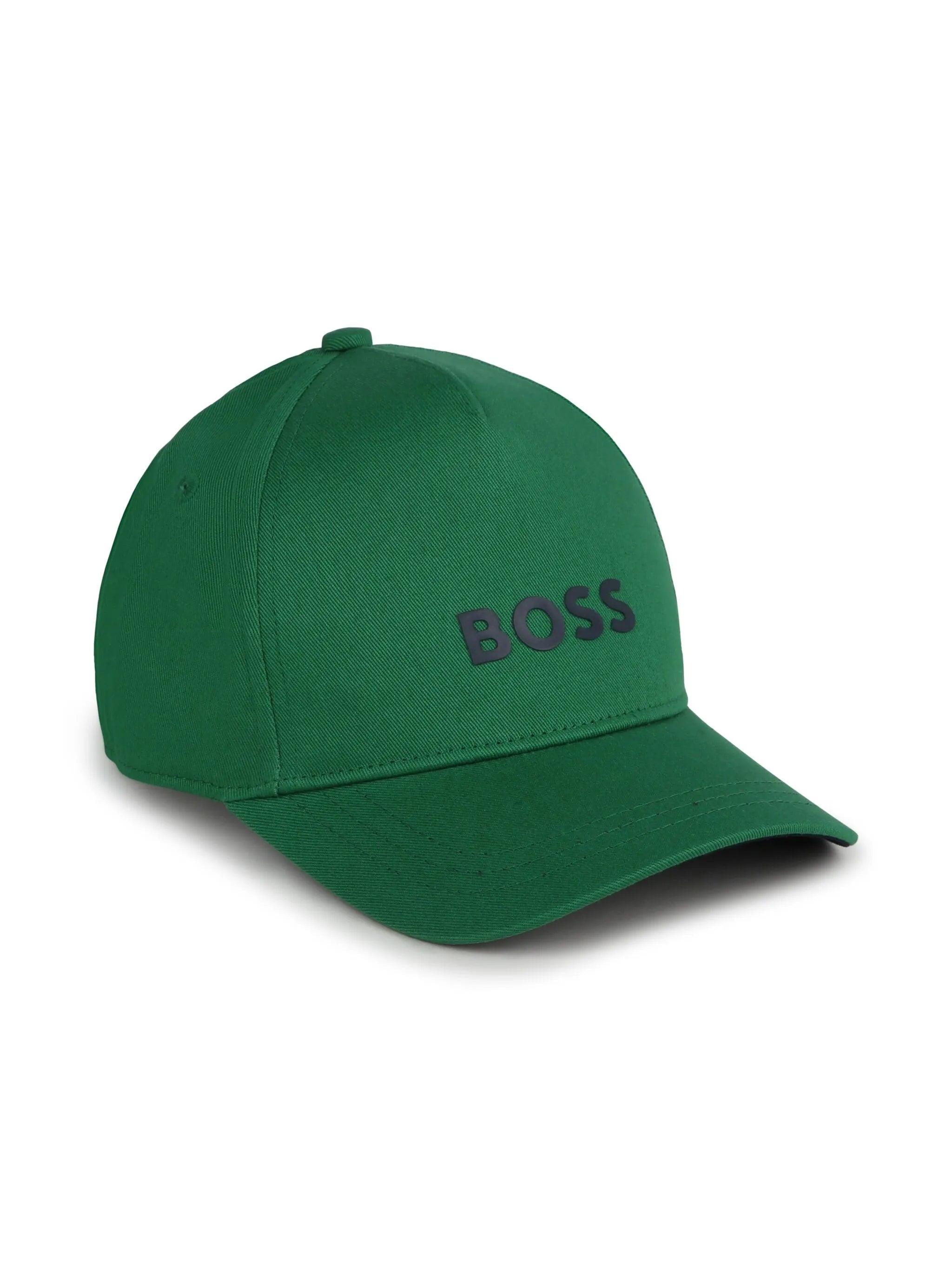 Logo-appliqué cotton cap
