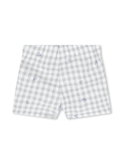 Kenzo Kids graphic-print checked T-shirt short set