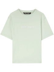 Palm Angels logo-print cotton T-shirt تيشيرت 