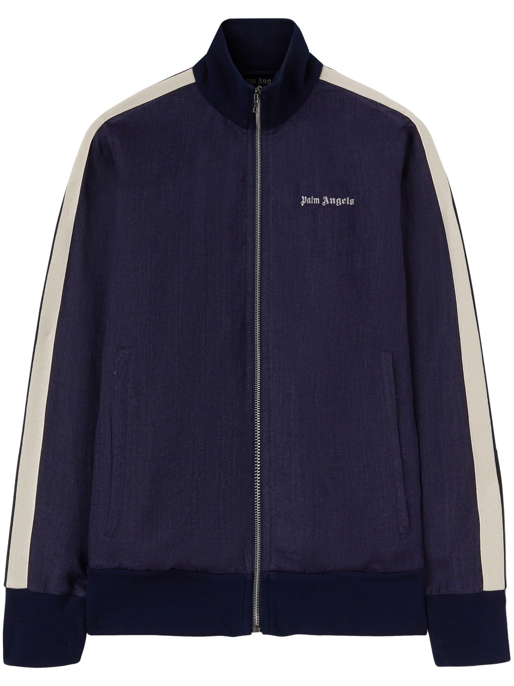 CLASSIC LOGO LINEN TRACK JKT NAVY BLUE جاكيت 