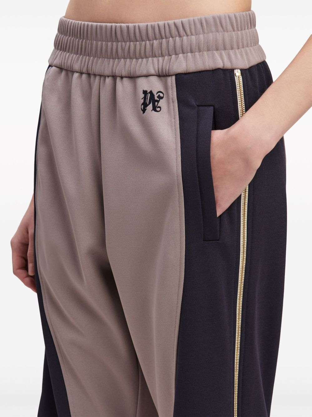 MONOGRAM COLORBLOCK TRACK PANTS