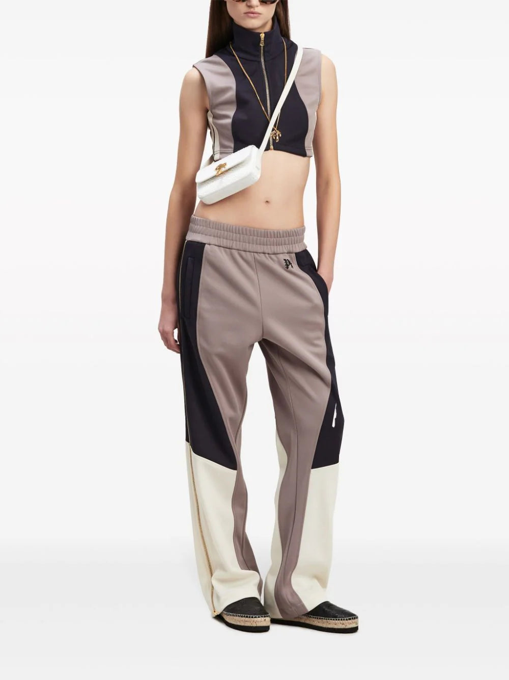 MONOGRAM COLORBLOCK TRACK PANTS