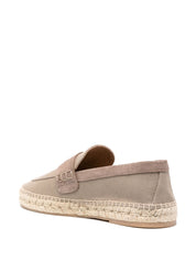 Bidarette logo-debossed espadrilles