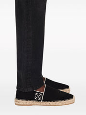 Anglette Arrow-embroidered espadrilles