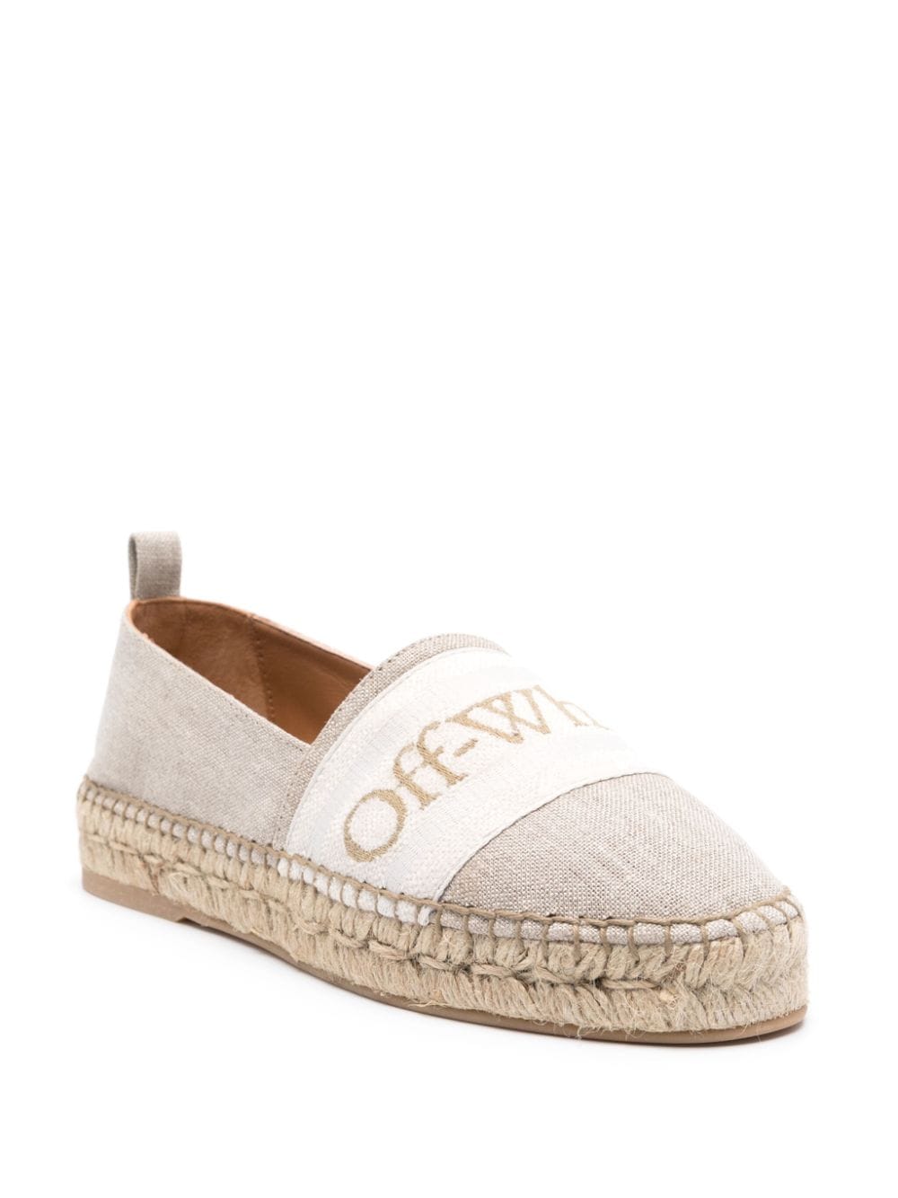 Bookish linen espadrilles