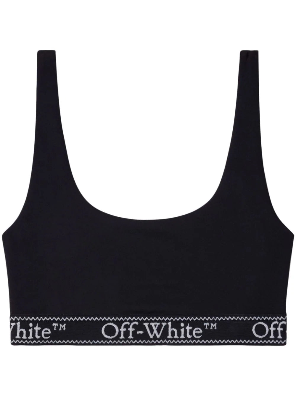 logo-underband crop top