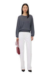 ANGUS ROUND NECK THIN SWEATER