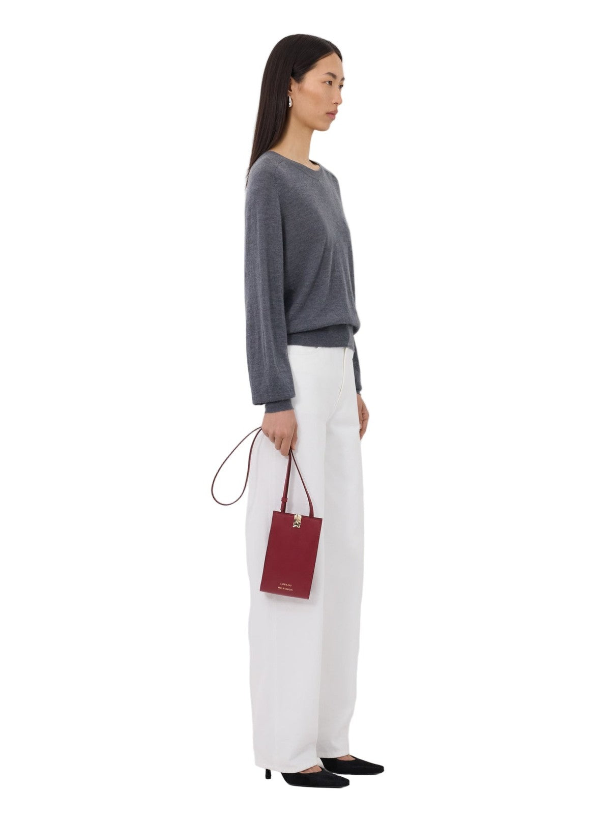 Angus round neck thin sweater