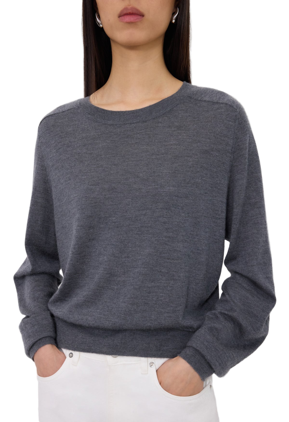 ANGUS ROUND NECK THIN SWEATER