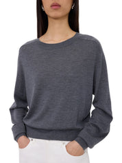 Angus round neck thin sweater