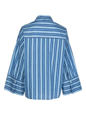 TASHA SHIRT AKAIA STRIPE - BLUE