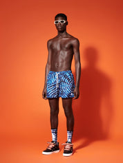 AOP SOUND WAVES SWIM SHORT