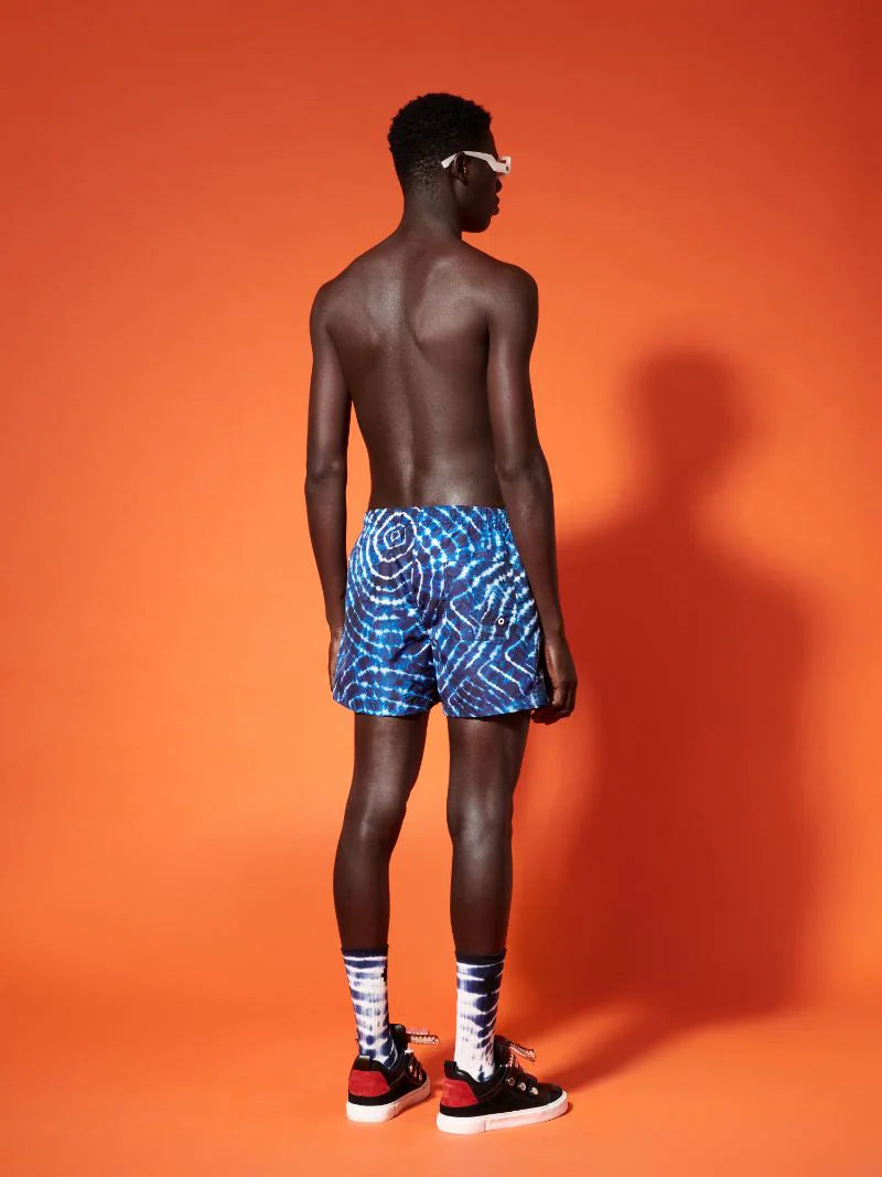 AOP SOUND WAVES SWIM SHORT