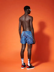 AOP SOUND WAVES SWIM SHORT