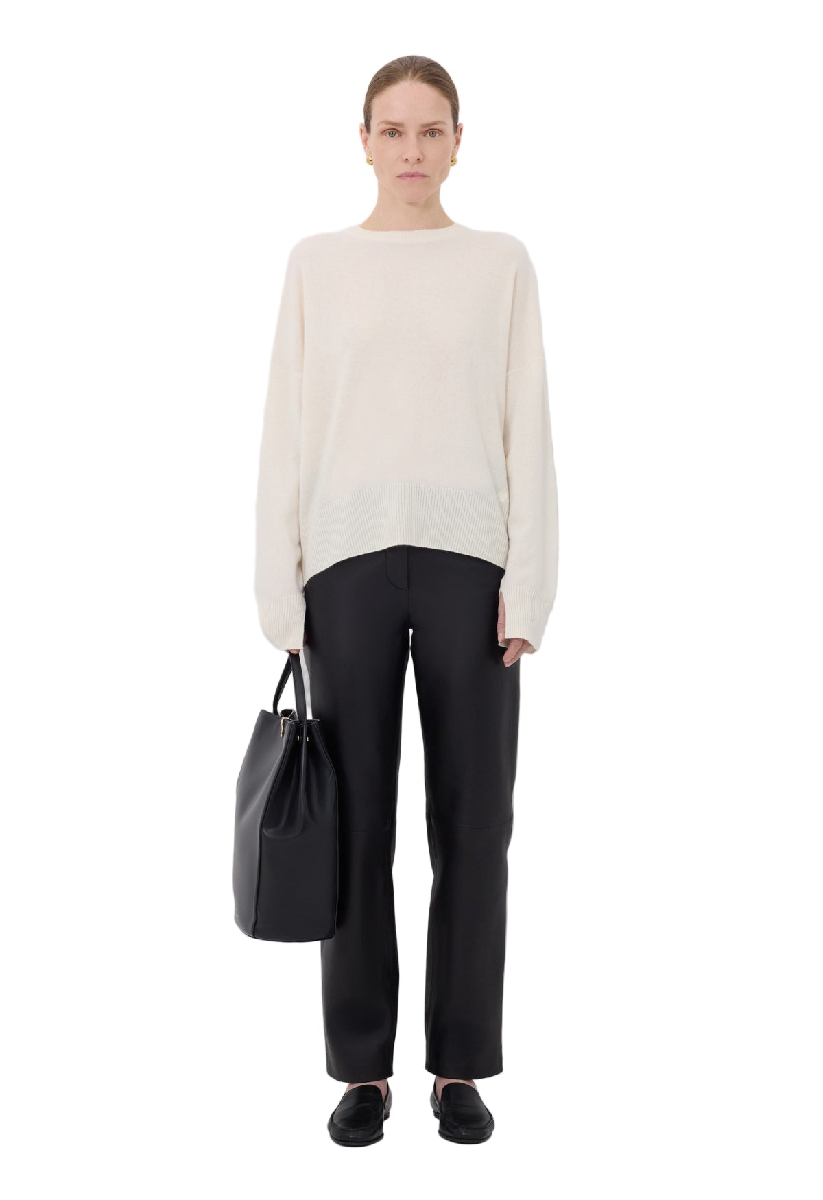 ANAA LDS ROUND NECK SWEATER