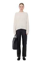 ANAA LDS ROUND NECK SWEATER