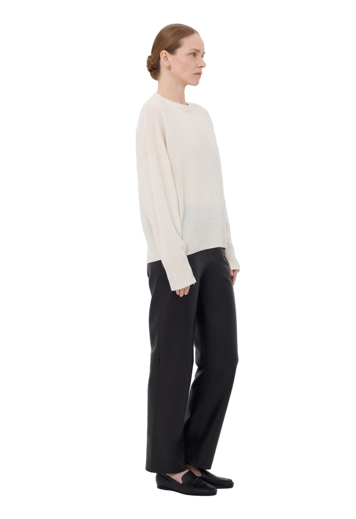 ANAA LDS ROUND NECK SWEATER
