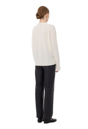 ANAA LDS ROUND NECK SWEATER