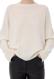 ANAA LDS ROUND NECK SWEATER
