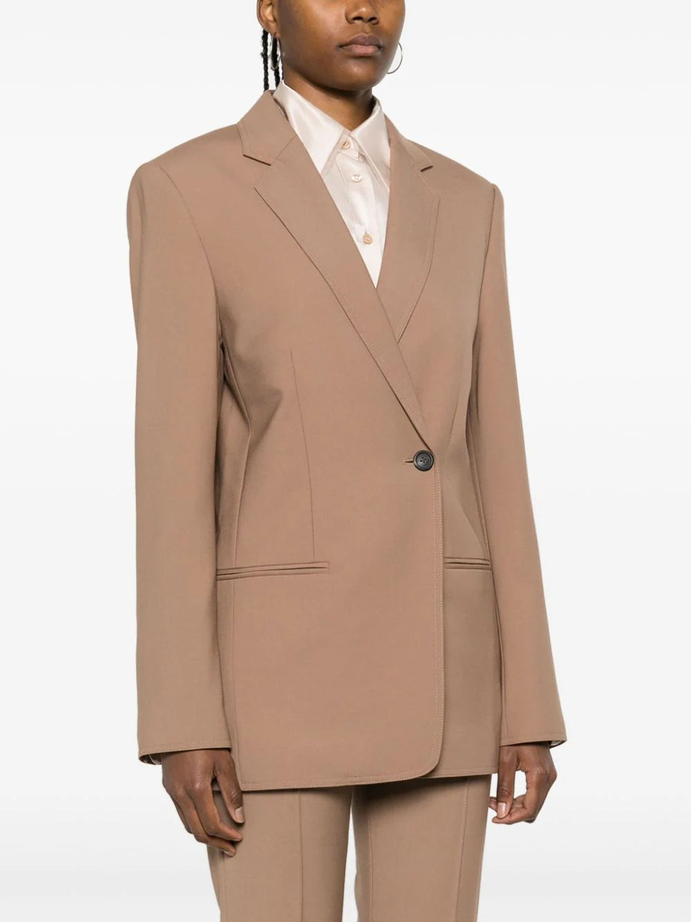 notched-lapels tailored blazer