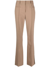 flared tailored trousers