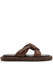 Dama Lido faux-leather sandals