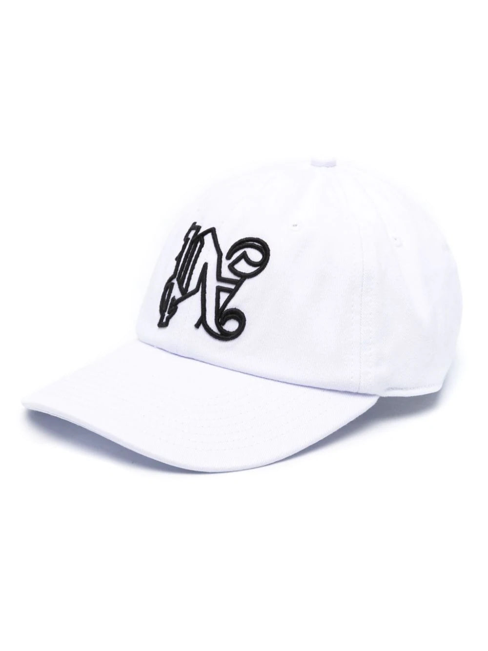 MONOGRAM CAP WHITE BLACK كاب 