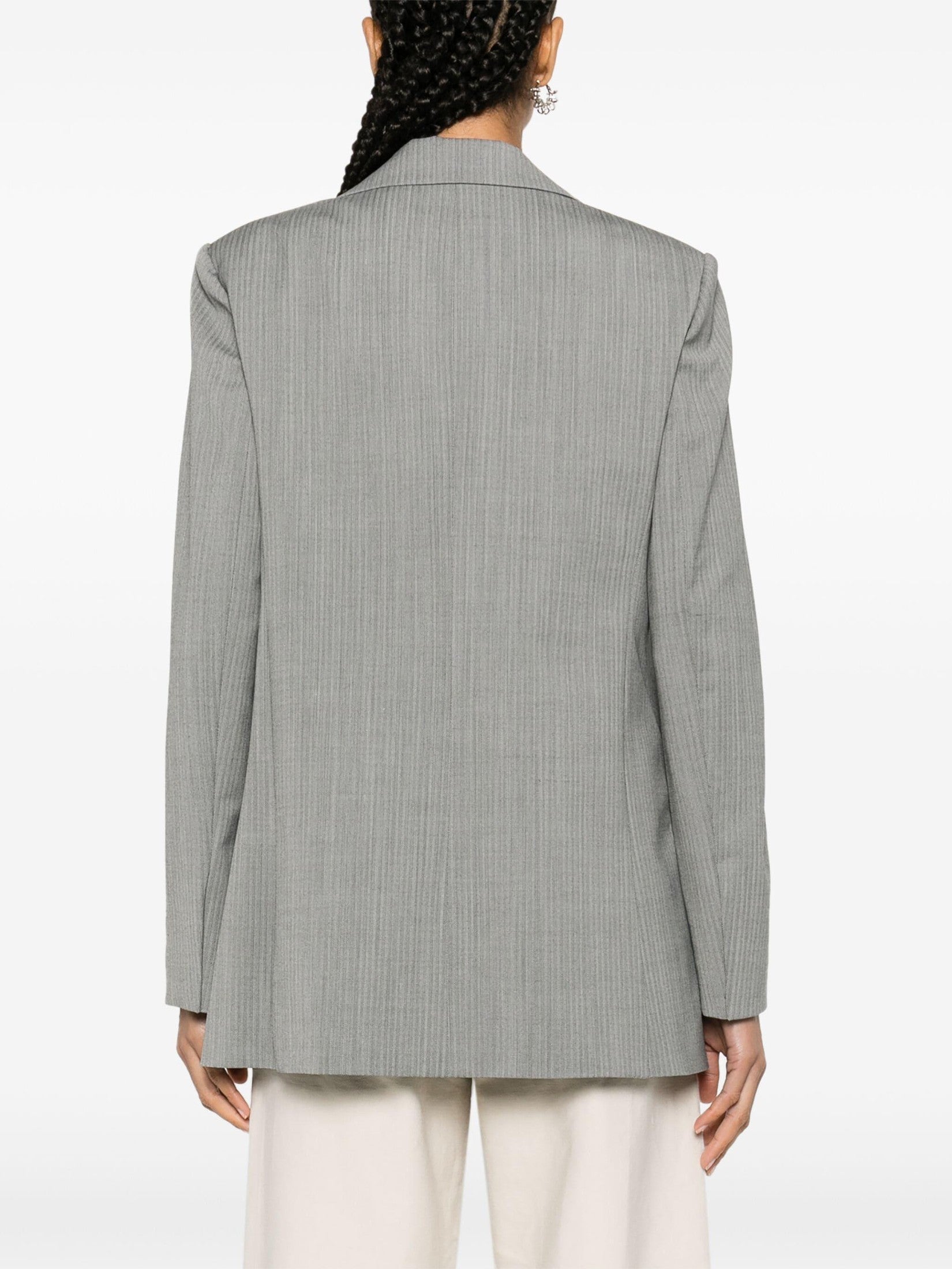 Helmut lang peak-lapel single-breasted blazer
