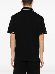 logo-appliqué polo shirt