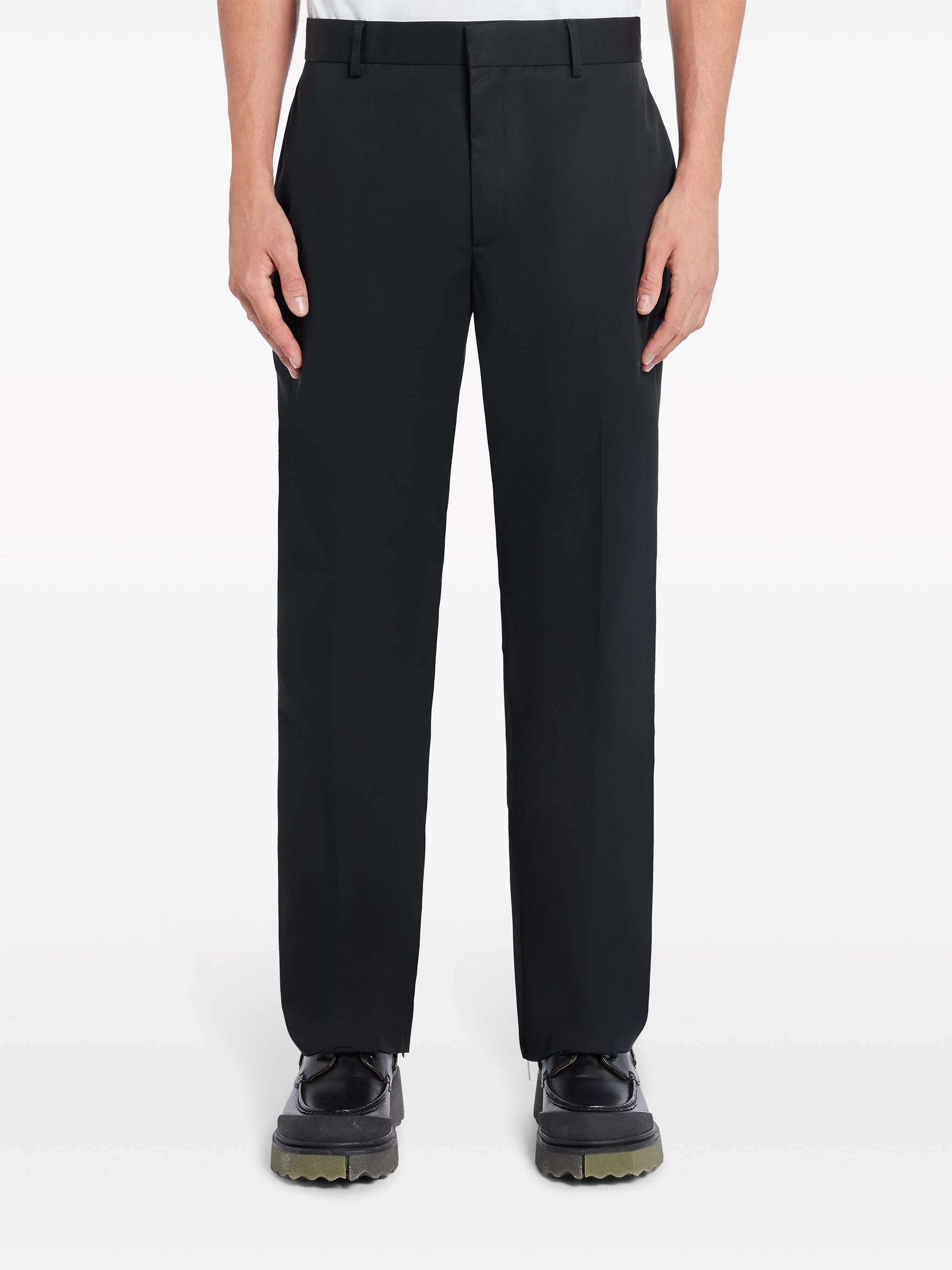 Off-White cotton tailored trousers