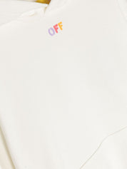 ARROW RAINBOW HOODIE WHITE MULTICOLOR