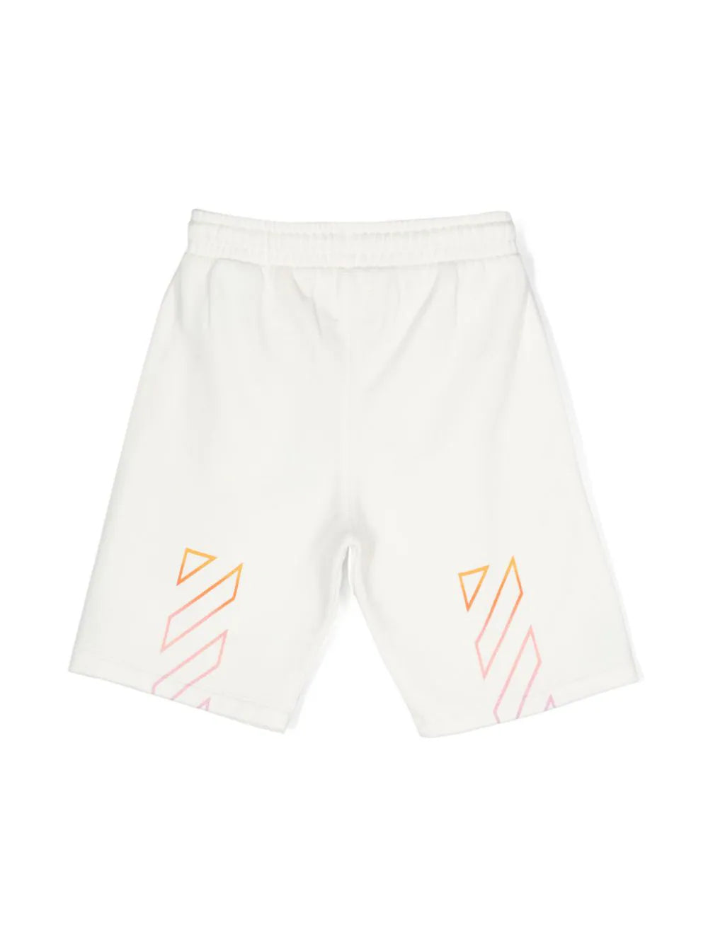 DIAG RAINBOW SWEATSHORT