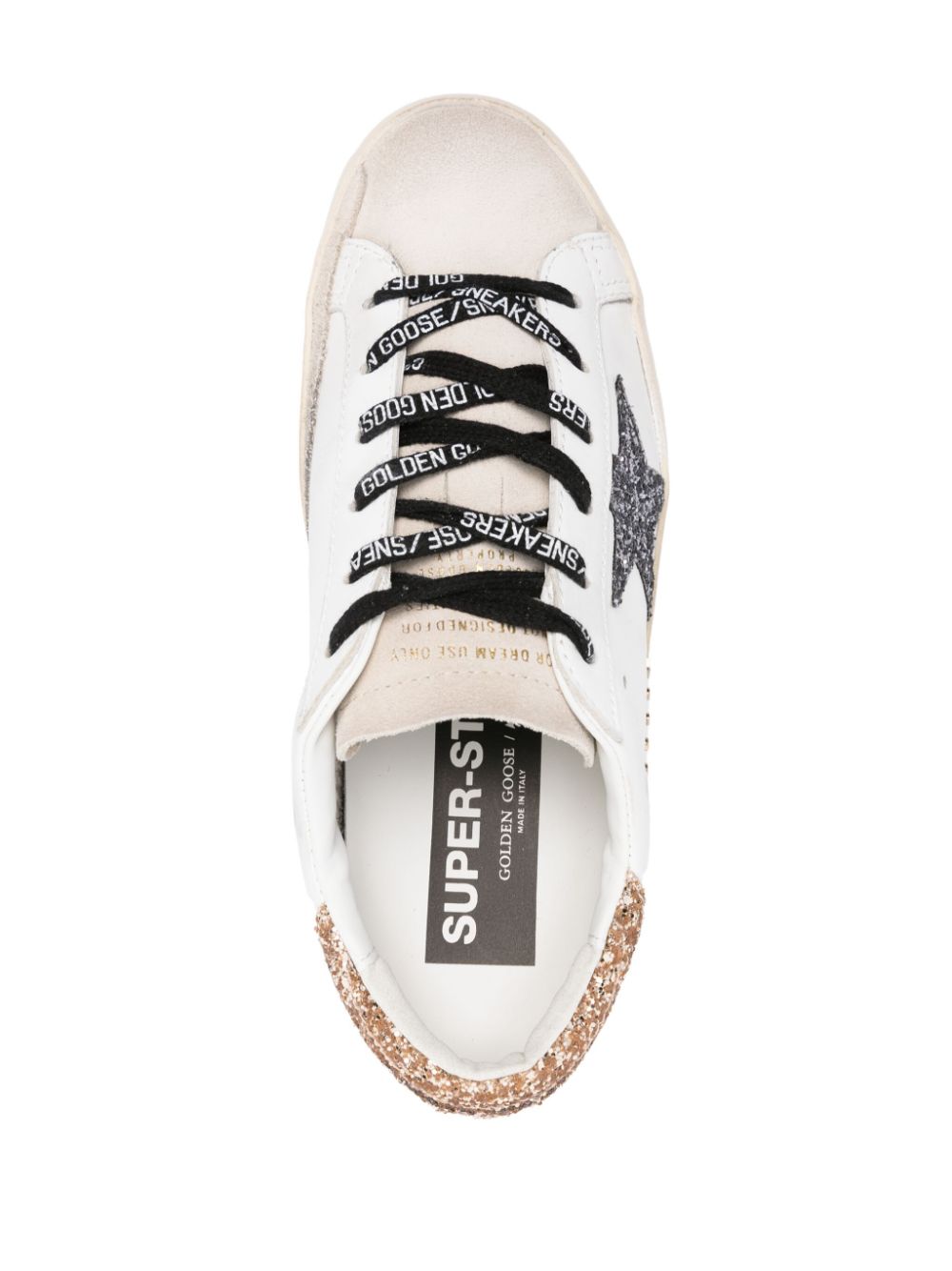 Super-Star glittered sneakers