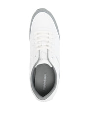 Calvin Klein contrasting-panel leather sneakers