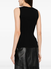 Calvin Klein ribbed-knit sleeveless top