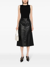 Calvin Klein ribbed-knit sleeveless top