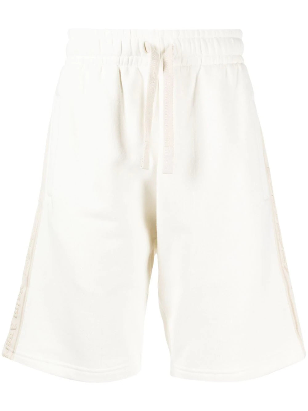 logo-tape cotton track shorts