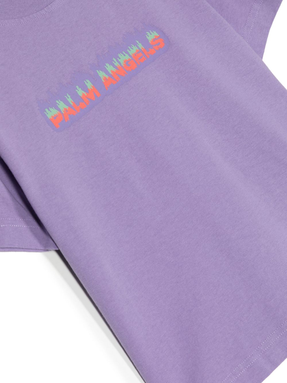 Flames cotton T-shirt